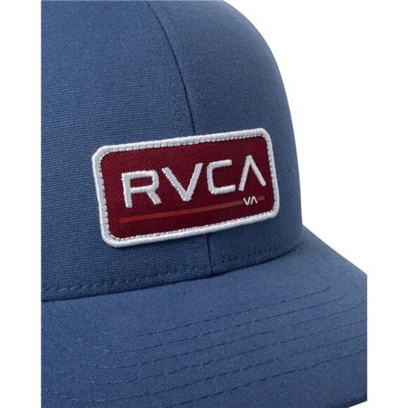 Men's Curved Brim Trucker Hat, Structured Hat with Curved Bill, Adjustable - Picture 3 of 5